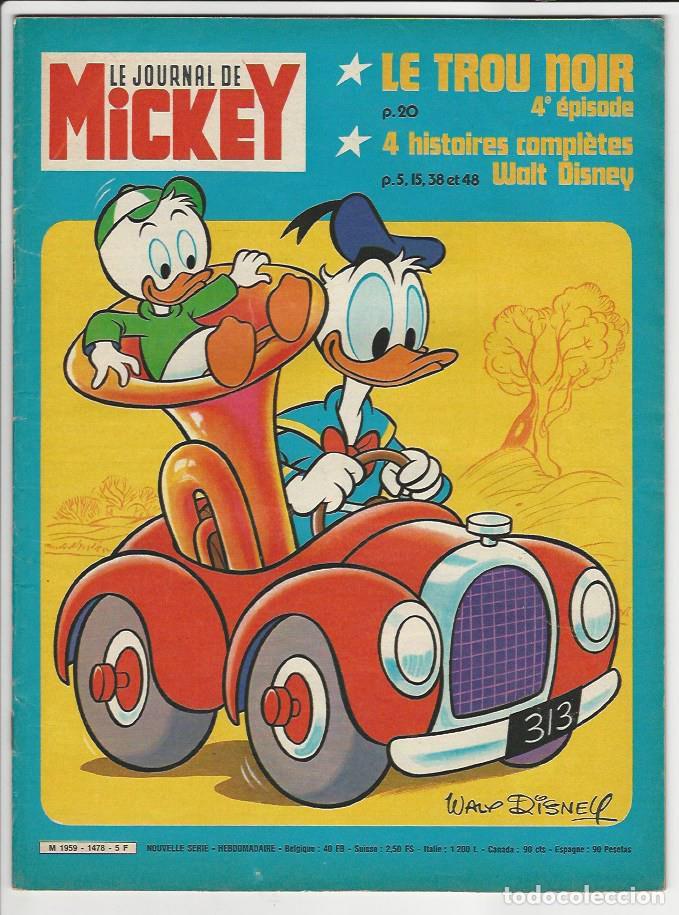 C&oacute;mics: Edi monde. Le journal de Mickey. 1478. - Foto 1