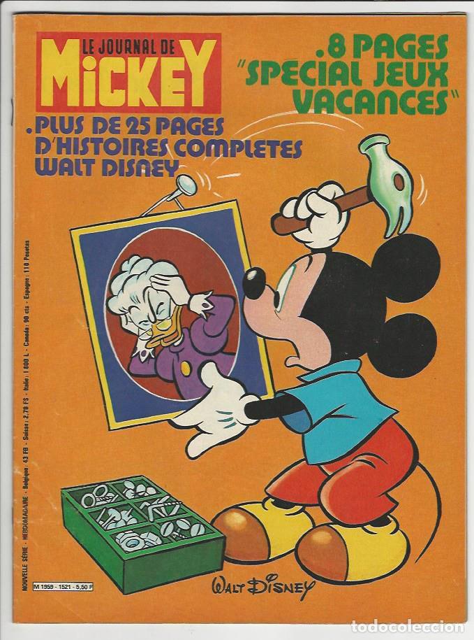 C&oacute;mics: Edi monde. Le journal de Mickey. 1521. - Foto 1