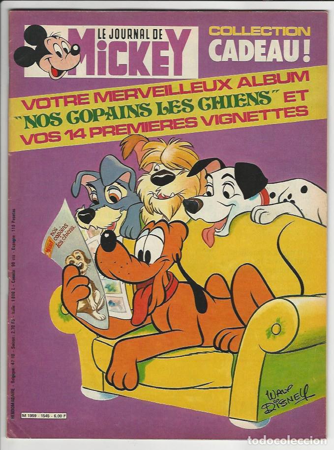 C&oacute;mics: Edi monde. Le journal de Mickey. 1545. - Foto 1