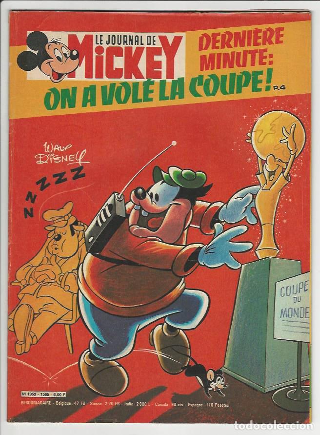 C&oacute;mics: Edi monde. Le journal de Mickey. 1565. - Foto 1