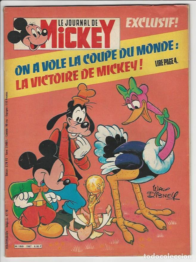 C&oacute;mics: Edi monde. Le journal de Mickey. 1567. - Foto 1
