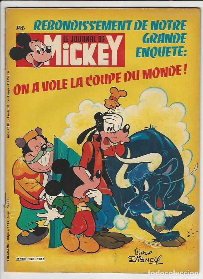 C&oacute;mics: Edi monde. Le journal de Mickey. 1566. - Foto 1