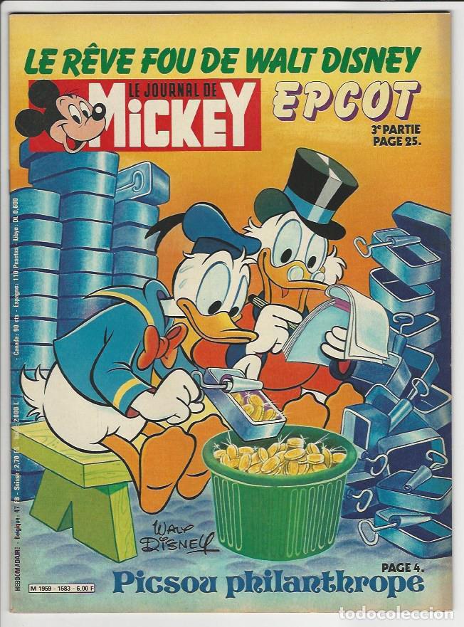 C&oacute;mics: Edi monde. Le journal de Mickey. 1583. - Foto 1