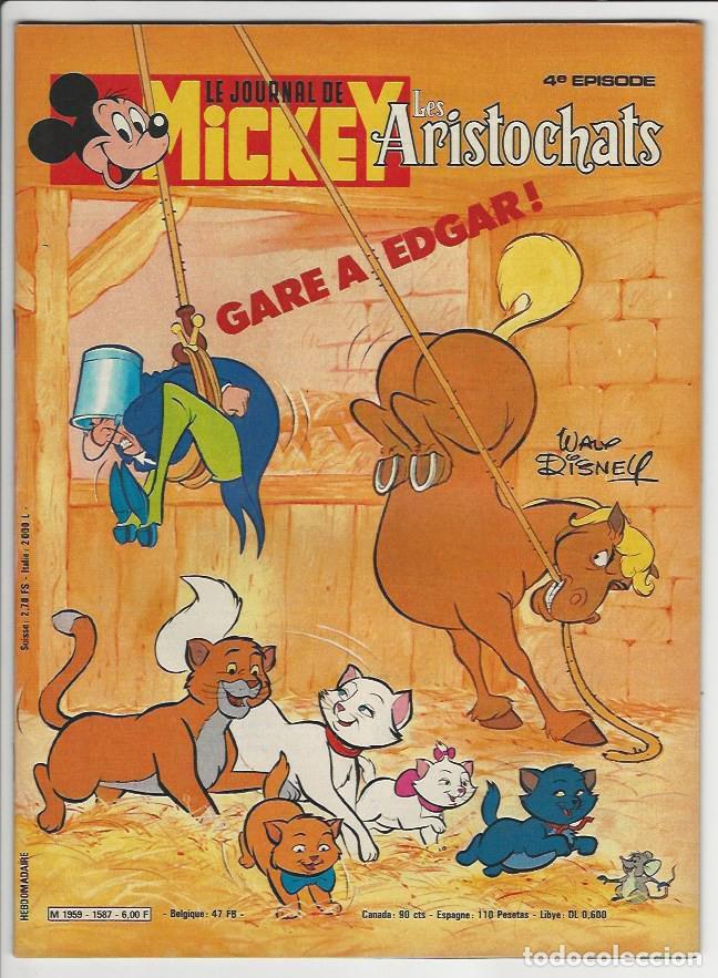 C&oacute;mics: Edi monde. Le journal de Mickey. 1587. - Foto 1