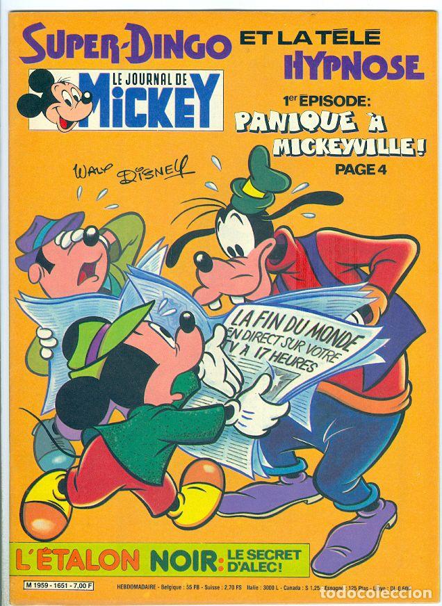C&oacute;mics: Edi monde. Le journal de Mickey. 1651. - Foto 1