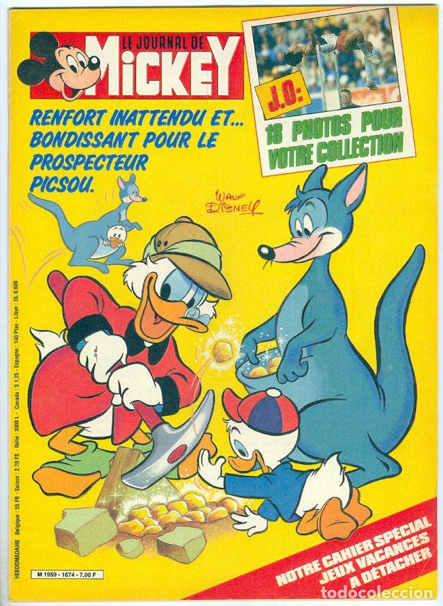 C&oacute;mics: Edi monde. Le journal de Mickey. 1674. - Foto 1