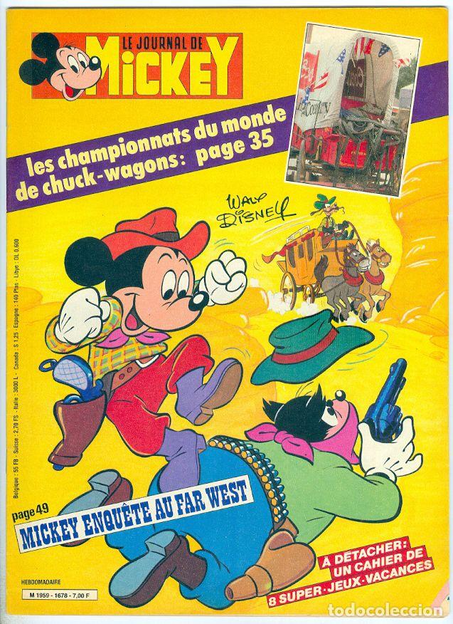 C&oacute;mics: Edi monde. Le journal de Mickey. 1678. - Foto 1