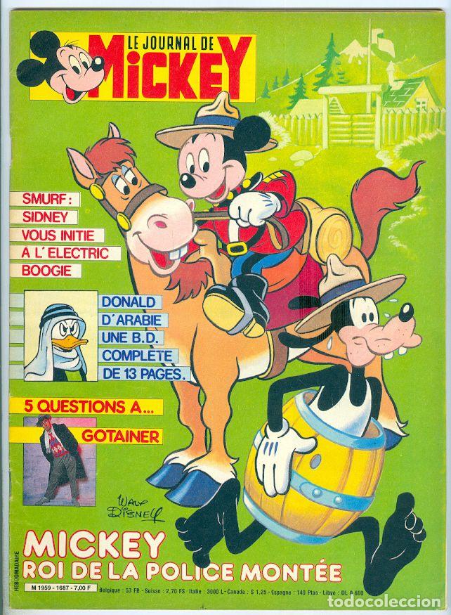 C&oacute;mics: Edi monde. Le journal de Mickey. 1687. - Foto 1