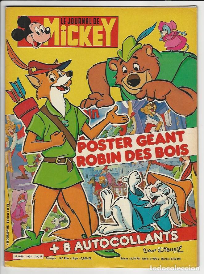 C&oacute;mics: Edi monde. Le journal de Mickey. 1694. - Foto 1