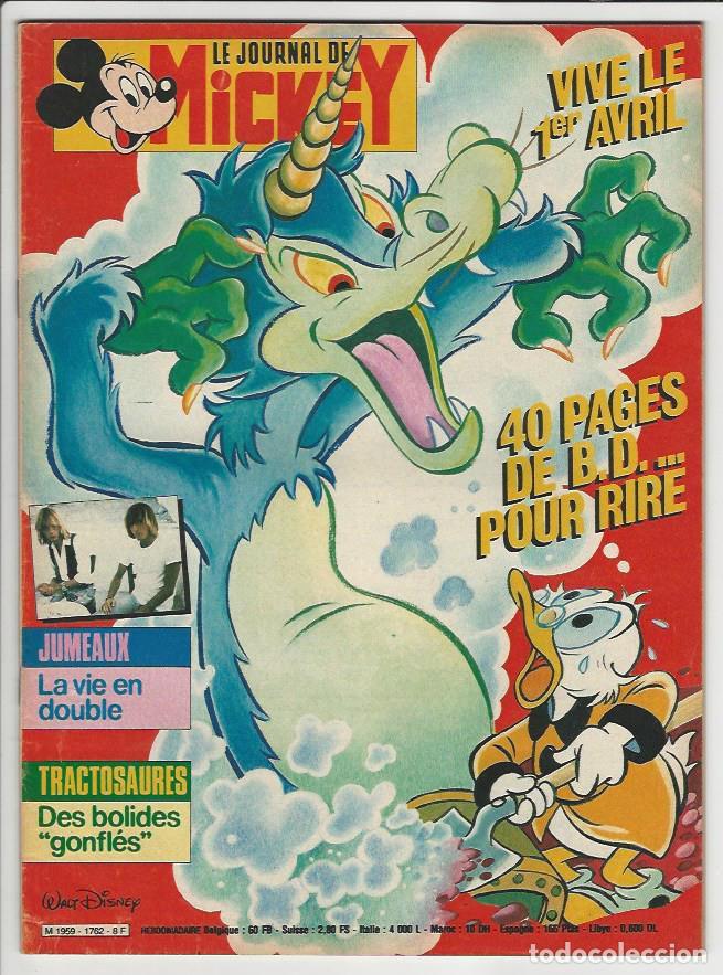 C&oacute;mics: Edi monde. Le journal de Mickey. 1762. - Foto 1