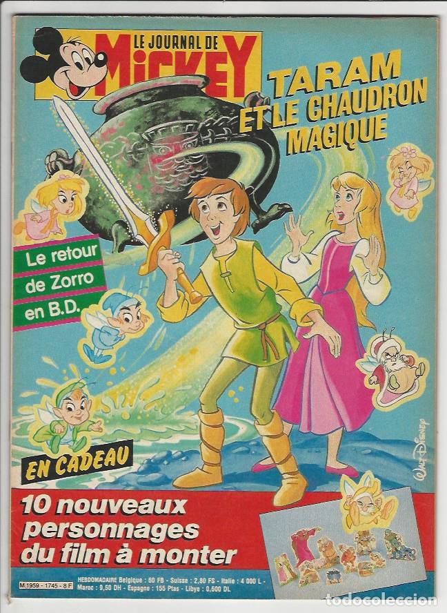 C&oacute;mics: Edi monde. Le journal de Mickey. 1745. - Foto 1