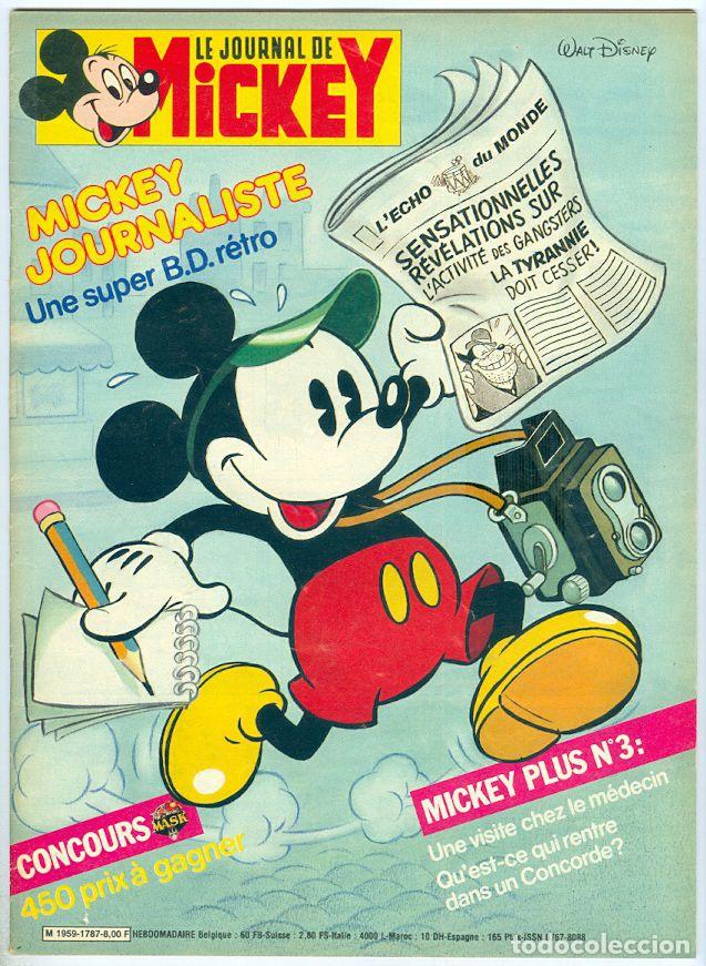 C&oacute;mics: Edi monde. Le journal de Mickey. 1787. - Foto 1