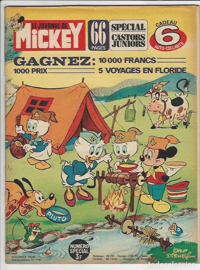 C&oacute;mics: Edi monde. Le journal de Mickey. 1191. - Foto 1