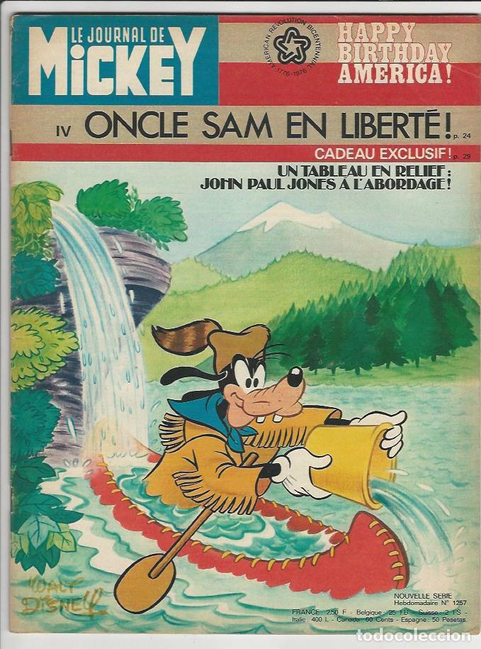 C&oacute;mics: Edi monde. Le journal de Mickey. 1257. - Foto 1