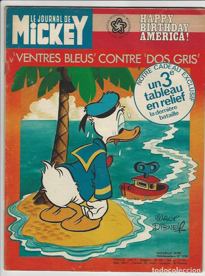 C&oacute;mics: Edi monde. Le journal de Mickey. 1258. - Foto 1