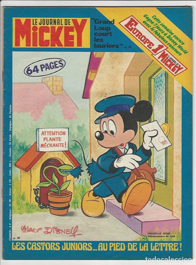 C&oacute;mics: Edi monde. Le journal de Mickey. 1298. - Foto 1
