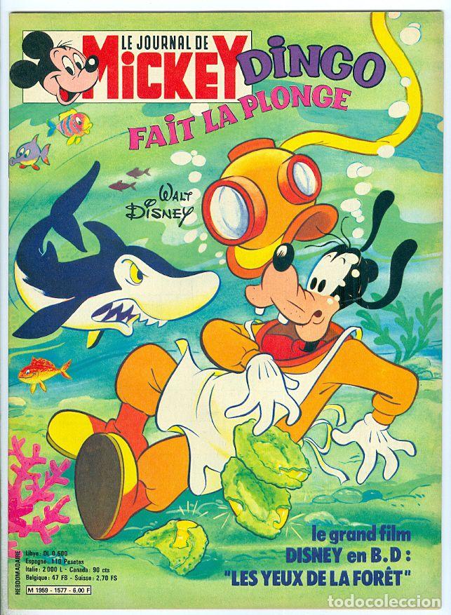 C&oacute;mics: Edi monde. Le journal de Mickey. 1577. - Foto 1