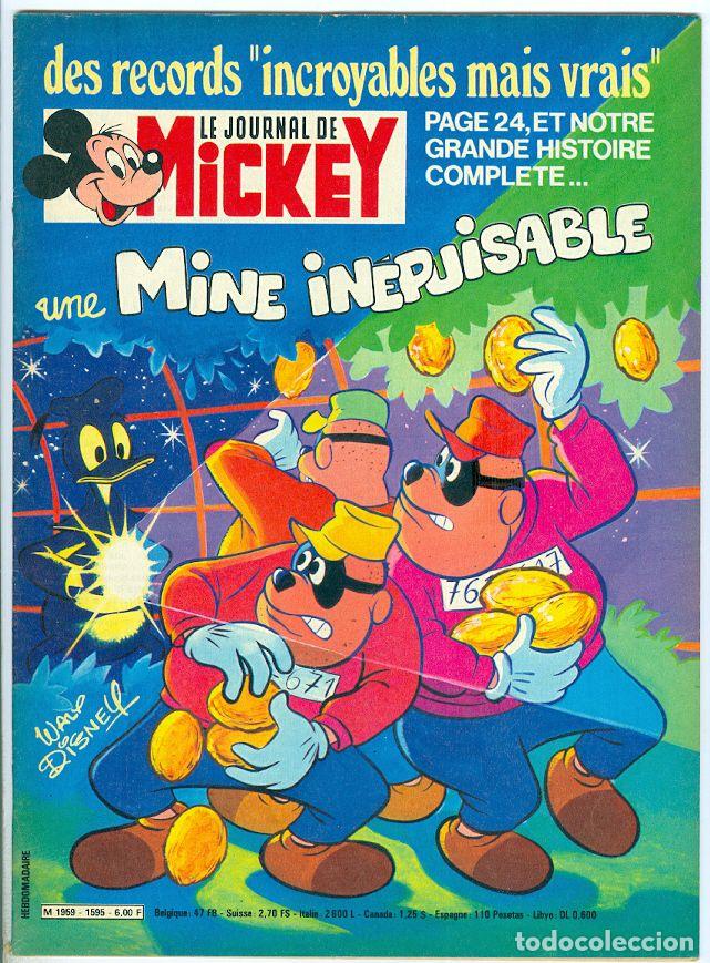C&oacute;mics: Edi monde. Le journal de Mickey. 1595. - Foto 1