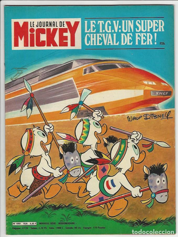 C&oacute;mics: Edi monde. Le journal de Mickey. 1525. - Foto 1