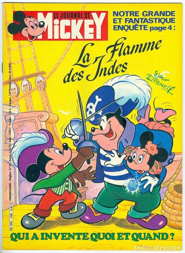 C&oacute;mics: Edi monde. Le journal de Mickey. 1596. - Foto 1