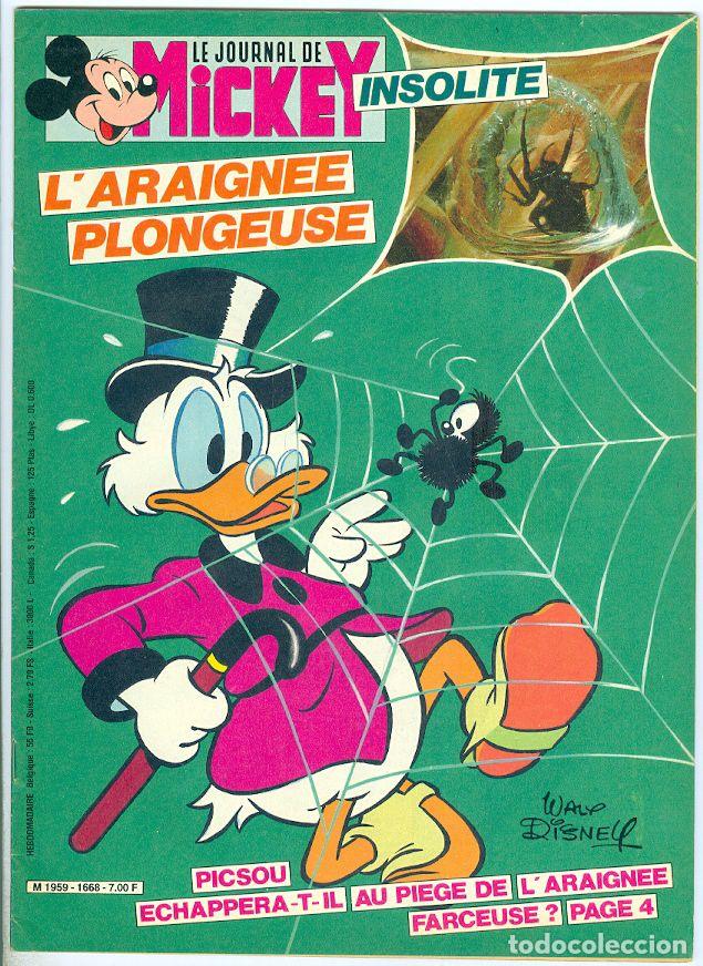 C&oacute;mics: Edi monde. Le journal de Mickey. 1668. - Foto 1