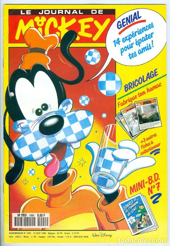 C&oacute;mics: Edi monde. Le journal de Mickey. 1989. - Foto 1