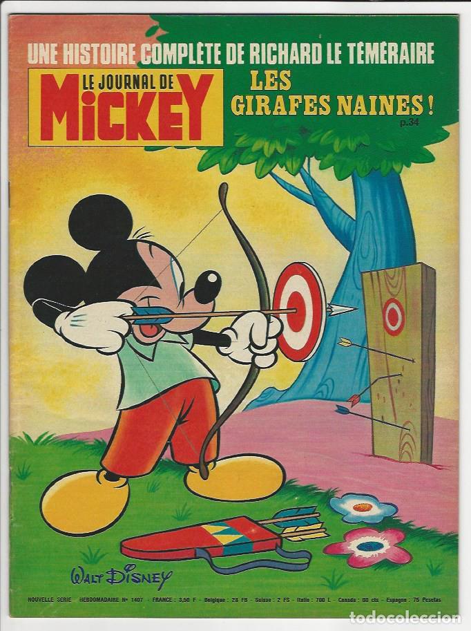 C&oacute;mics: Edi monde. Le journal de Mickey. 1407. - Foto 1