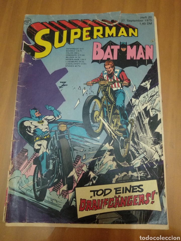 C&oacute;mics: C&oacute;mic Superm&aacute;n Batman edici&oacute;n alemana - Foto 9