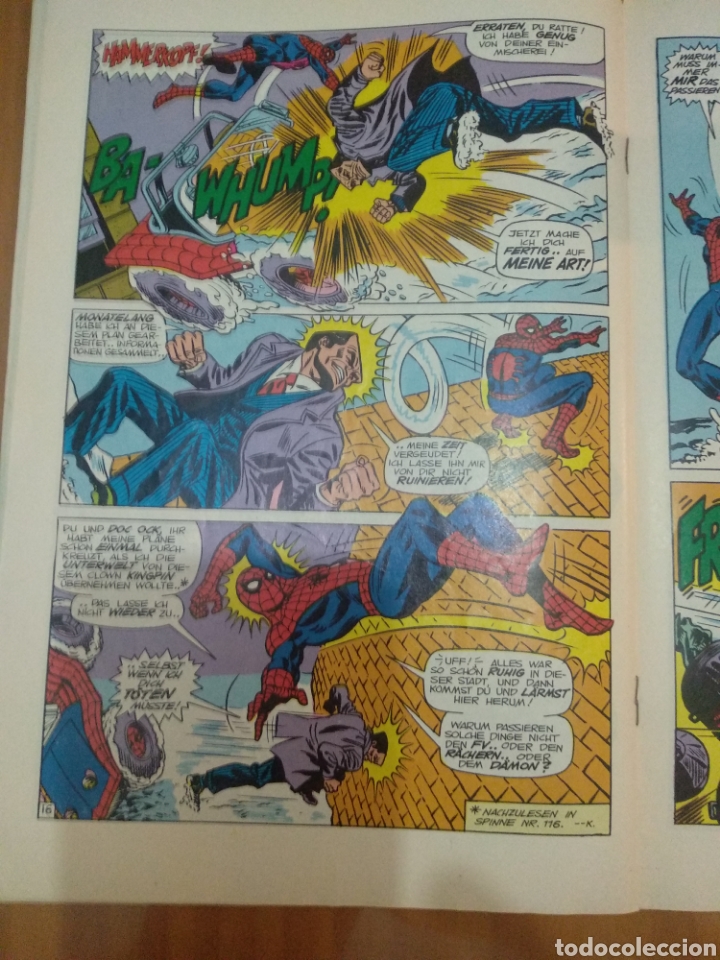 C&oacute;mics: C&oacute;mic Spiderman edici&oacute;n alemana Die Spinne - Foto 7