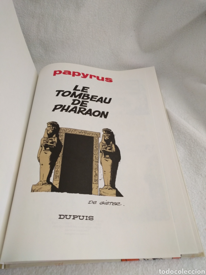 C&oacute;mics: Le Tombeau De Pharaon. Papurus. Dupuis - Foto 3