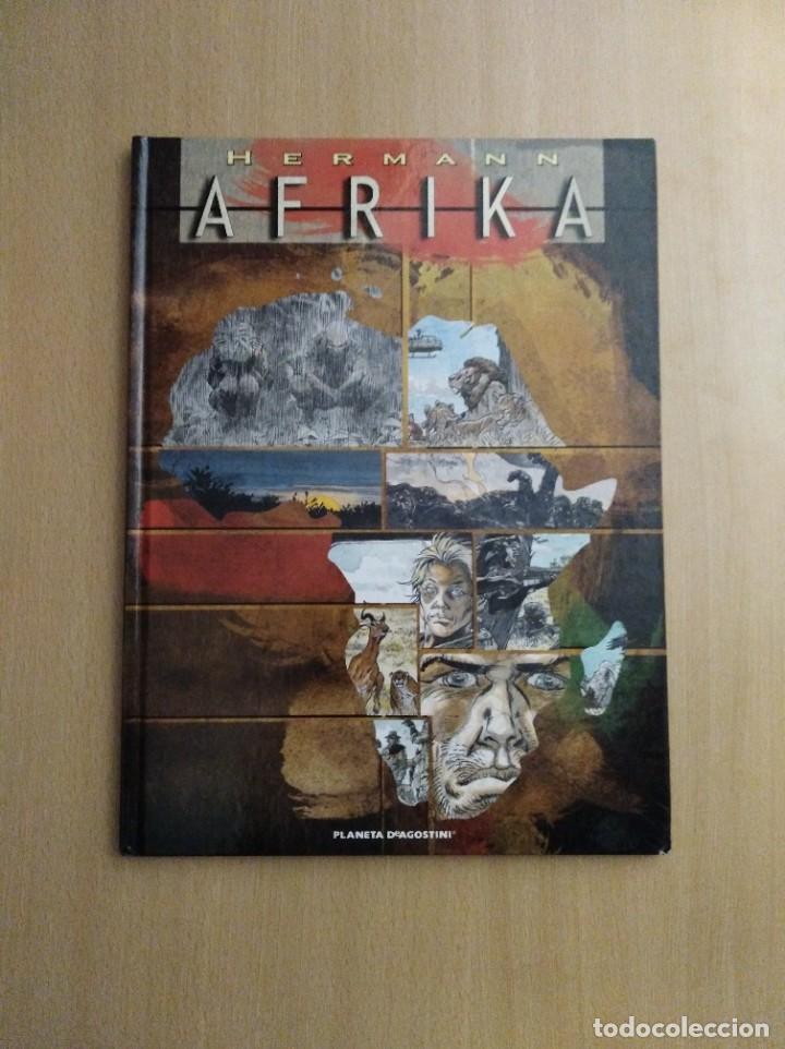 C&oacute;mics: AFRIKA. Hermann. Edici&oacute;n en Italiano. - Foto 1