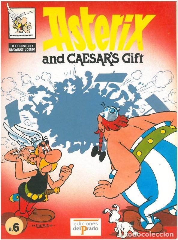 C&oacute;mics: ASTERIX AND CAESARS GIFT - EDICIONES DEL PRADO - TAPA BLANDA - Foto 1