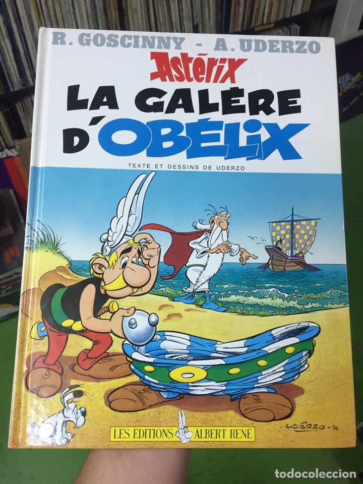C&oacute;mics: ASTERIX - LA GALERE D&rsquo;OBELIX (en franc&eacute;s) Ed. 1996 - Foto 1