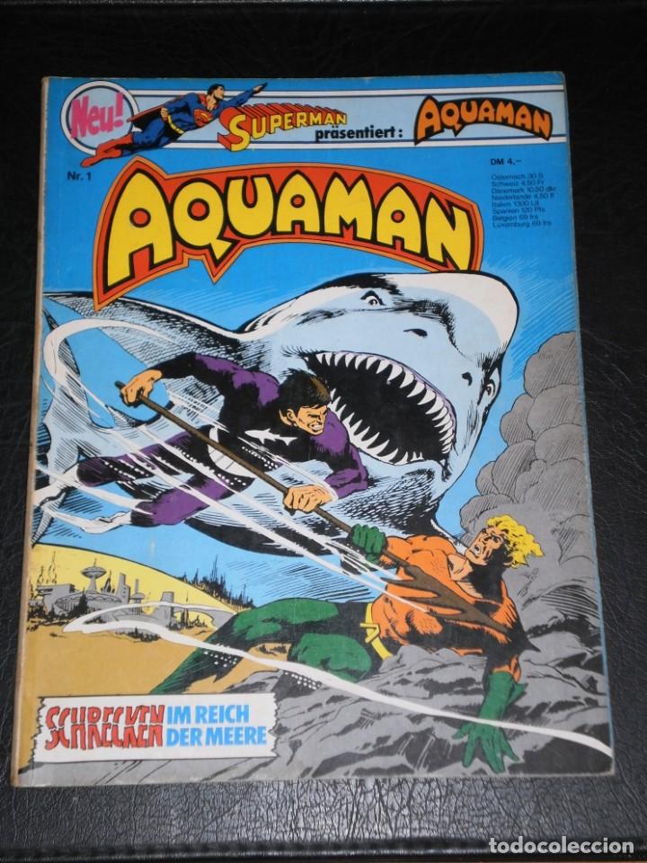 C&oacute;mics: SUPERMAN pr&auml;sentiert: AQUAMAN &ndash;n&ordm; 1 &ndash;Idioma Aleman &ndash;Copyright 1976 - Foto 1