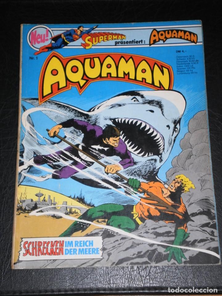 C&oacute;mics: SUPERMAN pr&auml;sentiert: AQUAMAN &ndash;n&ordm; 1 &ndash;Idioma Aleman &ndash;Copyright 1976 - Foto 2