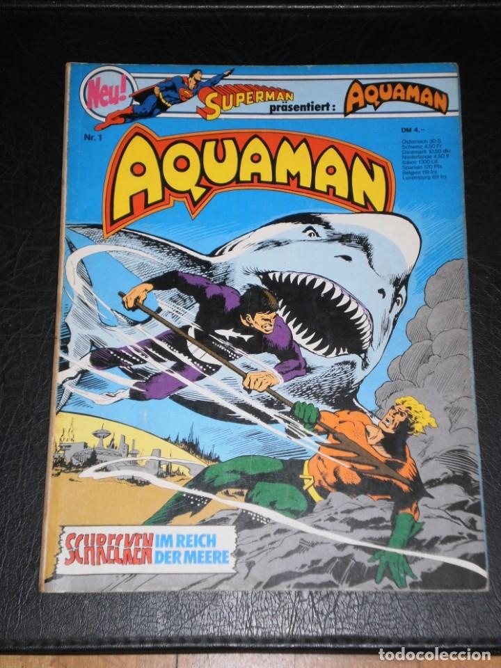 C&oacute;mics: SUPERMAN pr&auml;sentiert: AQUAMAN &ndash;n&ordm; 1 &ndash;Idioma Aleman &ndash;Copyright 1976 - Foto 7
