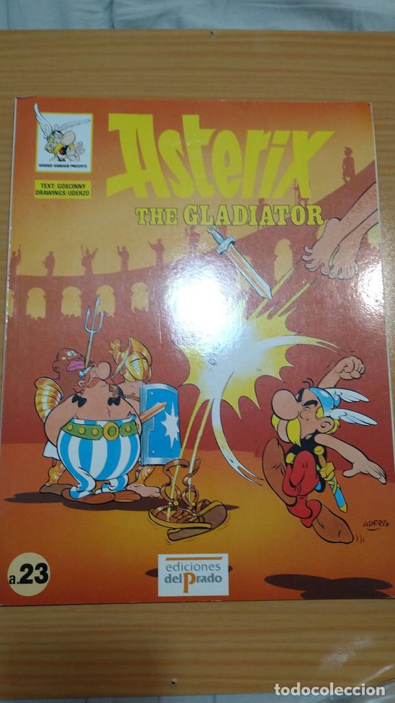 Fumetti: ASTERIX &rdquo;THE GLADIATOR&rdquo; EN INGLES EDICIONES DEL PRADO