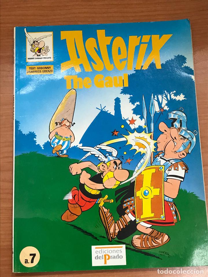 C&oacute;mics: ASTERIX THE GAUL - EDICIONES DEL PRADO EN INGL&Eacute;S - INCLUIDO STUDY NOTES - Foto 1
