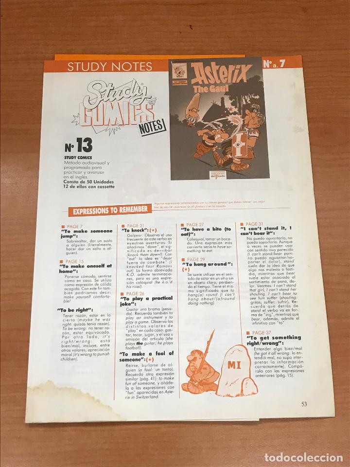 C&oacute;mics: ASTERIX THE GAUL - EDICIONES DEL PRADO EN INGL&Eacute;S - INCLUIDO STUDY NOTES - Foto 7