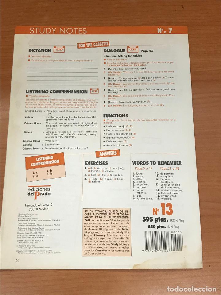 C&oacute;mics: ASTERIX THE GAUL - EDICIONES DEL PRADO EN INGL&Eacute;S - INCLUIDO STUDY NOTES - Foto 8