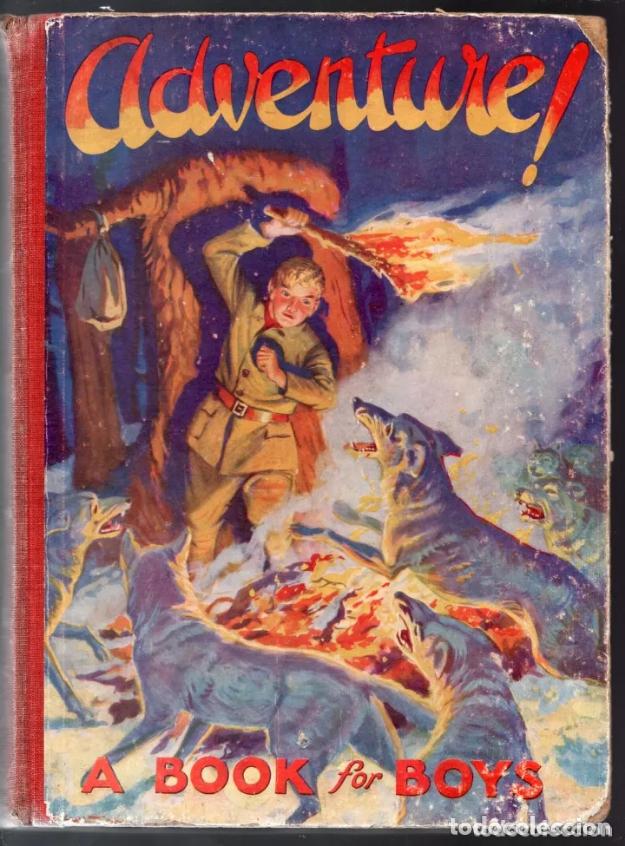 C&oacute;mics: ADVENTURE! A BOOK FOR BOYS. Britanico - Foto 1
