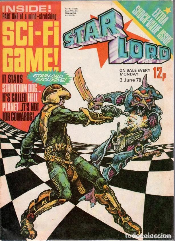 C&oacute;mics: 2 N&uacute;m de STAR LORD, 1978. FLEETWAY. BRITANICO. - Foto 1