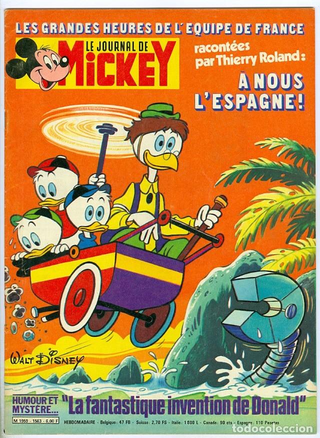 C&oacute;mics: Edi monde. Le journal de Mickey. 1563. - Foto 1