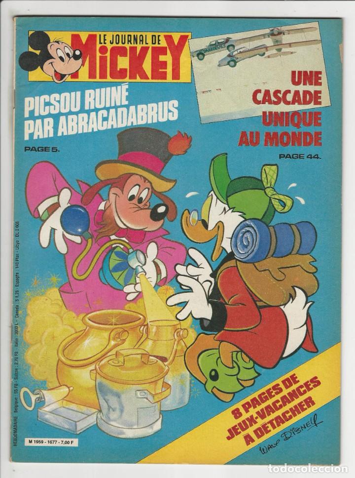 C&oacute;mics: Edi monde. Le journal de Mickey. 1677. - Foto 1