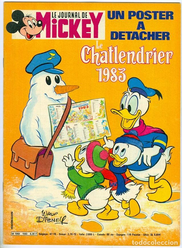 C&oacute;mics: Edi monde. Le journal de Mickey. 1593. - Foto 1