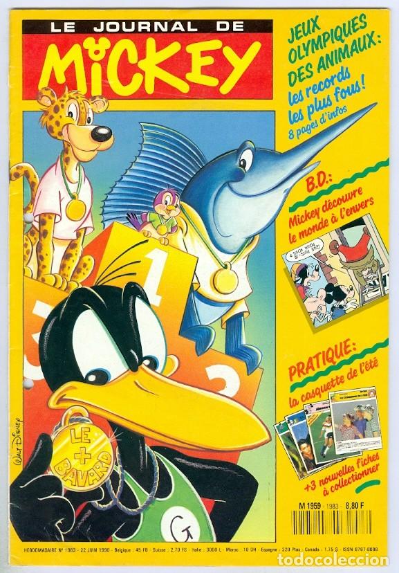C&oacute;mics: Edi monde. Le journal de Mickey. 1983. - Foto 1
