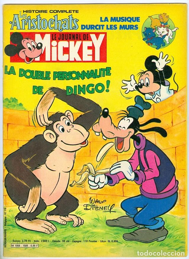 C&oacute;mics: Edi monde. Le journal de Mickey. 1589. - Foto 1