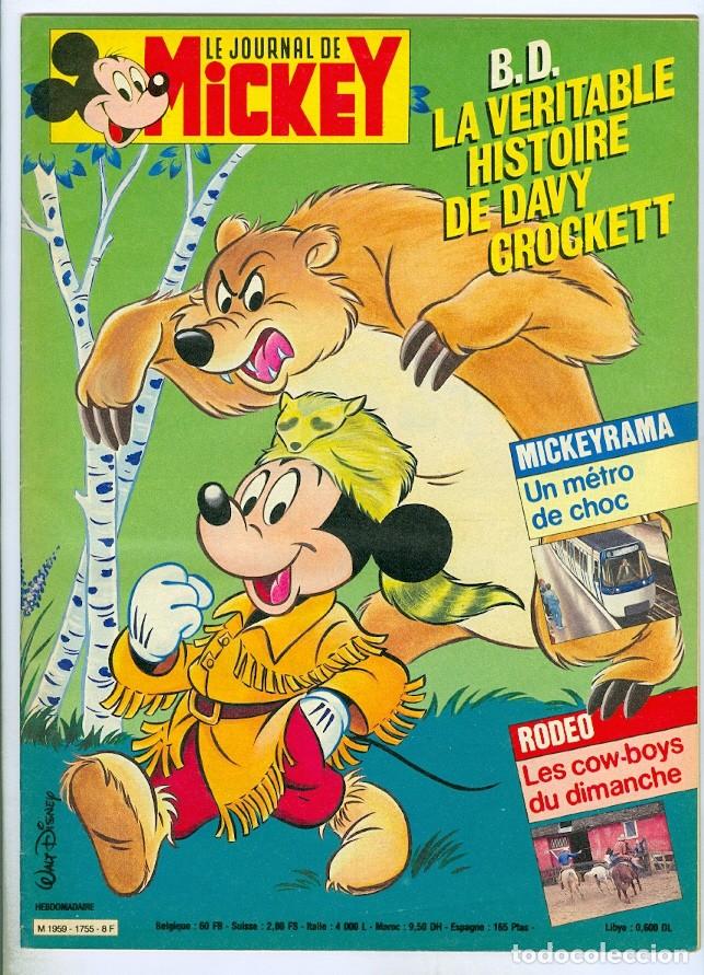 C&oacute;mics: Edi monde. Le journal de Mickey. 1755. - Foto 1
