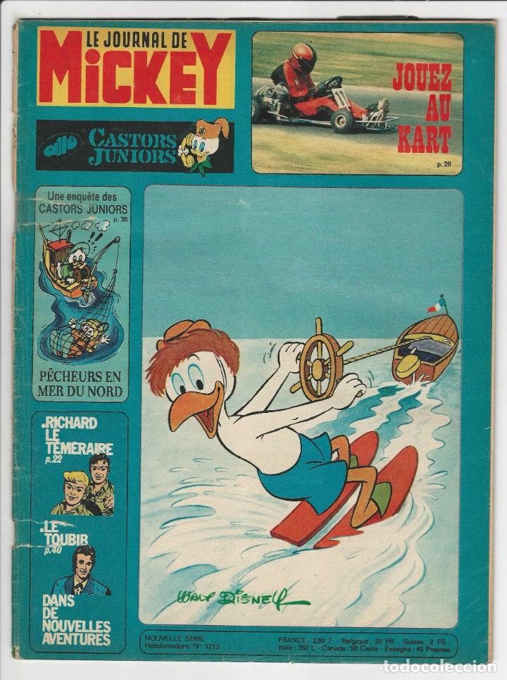 C&oacute;mics: Edi monde. Le journal de Mickey. 1213. - Foto 1