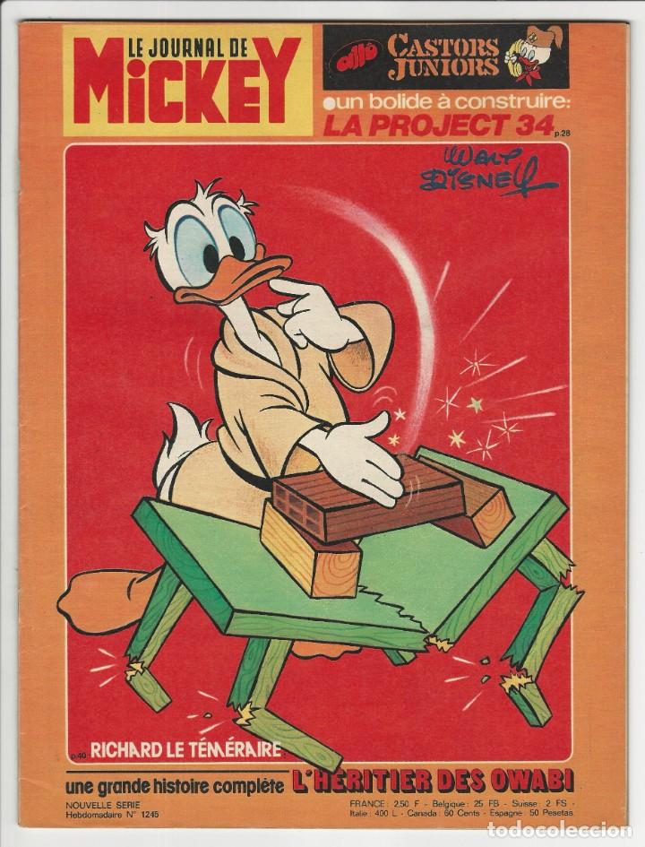 C&oacute;mics: Edi monde. Le journal de Mickey. 1245. - Foto 1